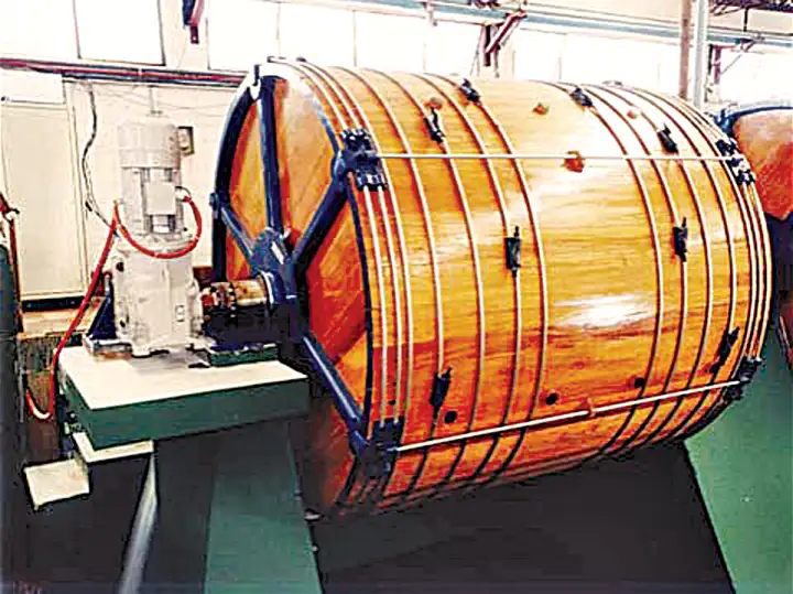 AXLE DRIVEN TUMBLER DRUM