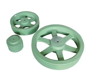 CAST IRON PULLEY CHANNELS A, B , C AND D